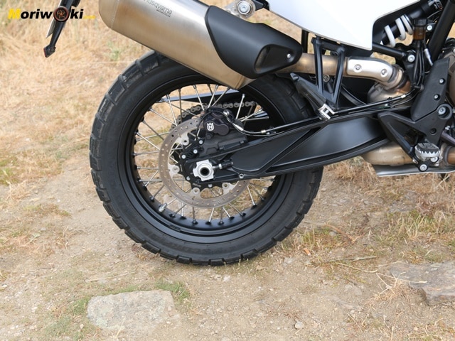Prueba Husqvarna Norden 901 disco trasero Prueba Husqvarna Norden 901 disco trasero
