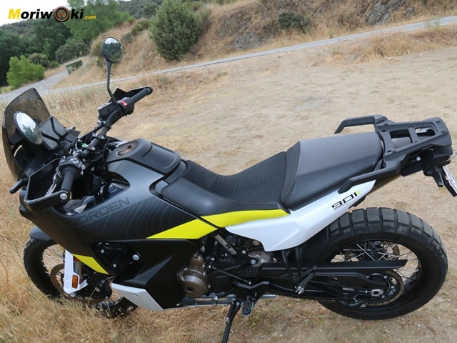 Prueba Husqvarna Norden 901 posicion asiento Prueba Husqvarna Norden 901 posicion asiento