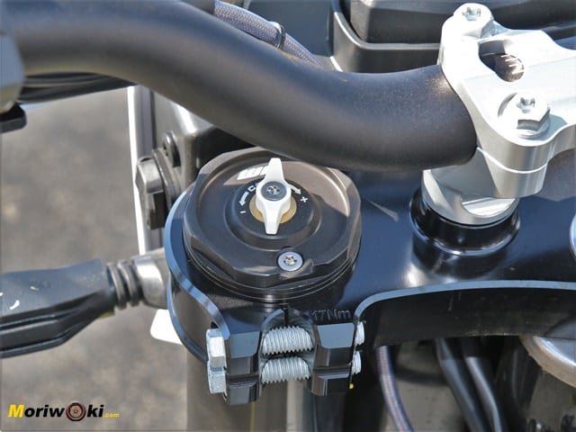 Prueba Husqvarna 701 Supermoto Horquilla regulable Prueba Husqvarna 701 Supermoto Horquilla regulable