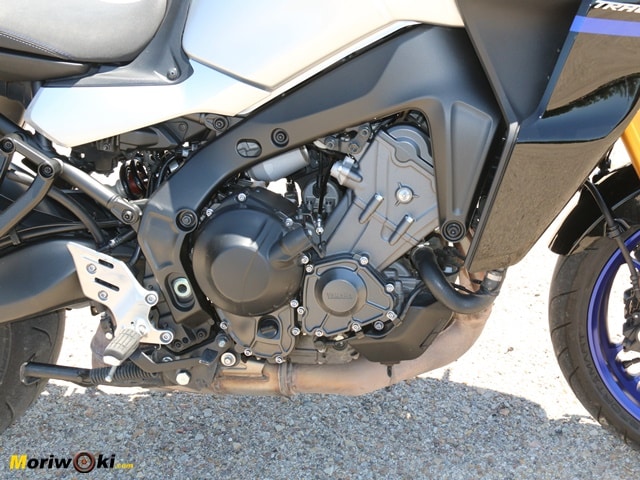 Prueba a fondo Yamaha Tracer 9 GT motor Prueba a fondo Yamaha Tracer 9 GT motor