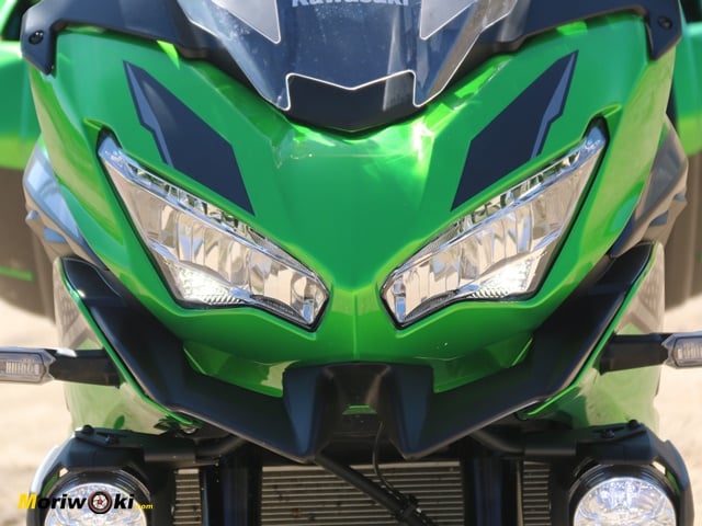 Prueba a fondo Kawasaki Versys 650 2022 luces led Prueba a fondo Kawasaki Versys 650 2022 luces led