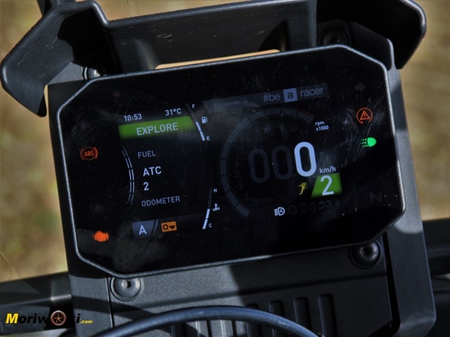 Prueba a fondo Aprilia Tuareg 600 Display Prueba a fondo Aprilia Tuareg 600 Display
