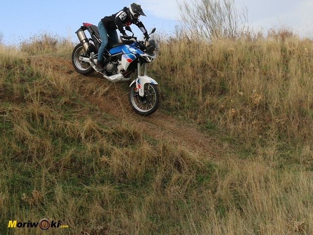 Prueba a fondo Aprilia Tuareg 600 en la bajada Prueba a fondo Aprilia Tuareg 600 en la bajada