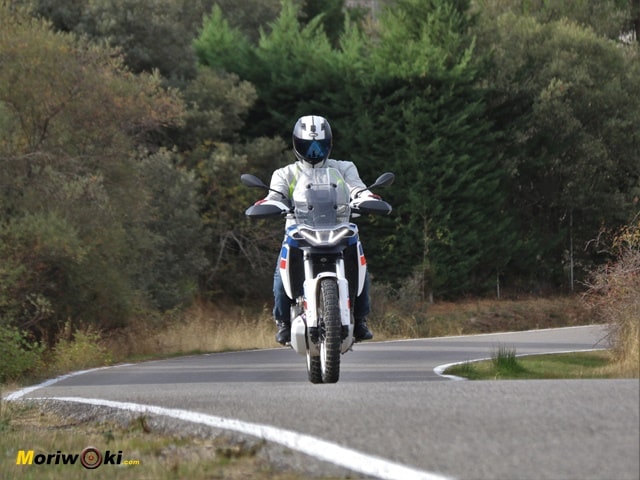 Prueba a fondo Aprilia Tuareg 600 proteccion