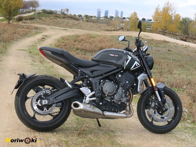 Prueba a fondo Triumph Trident 660 lateral