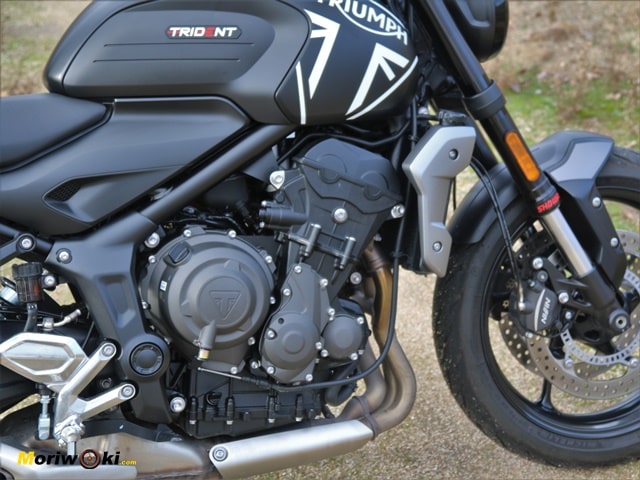 Prueba a fondo Triumph Trident 660 motor