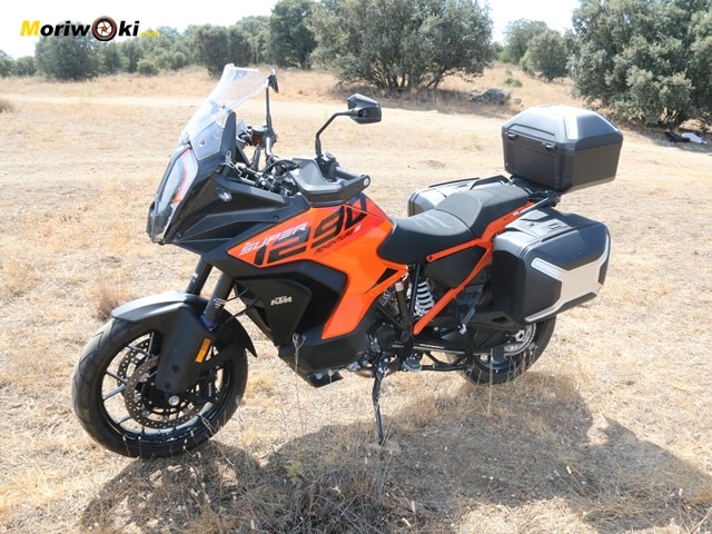 Prueba KTM 1290 Super Adventure S 2023 vision con 3 maletas