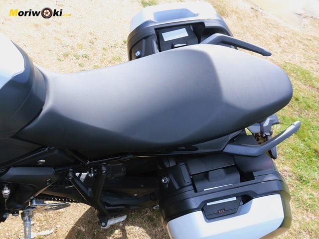 Triumph Tiger 660 Sport a fondo Asiento Triumph Tiger 660 Sport a fondo Asiento