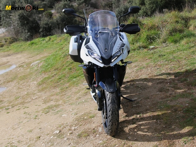 Triumph Tiger 660 Sport a fondo Frontal