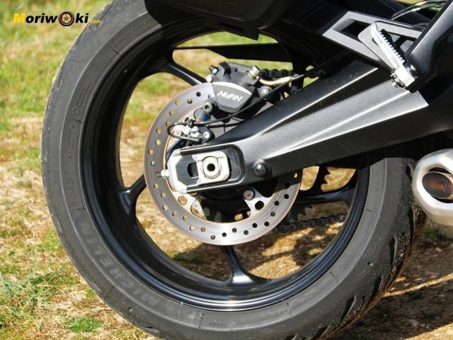 Triumph Tiger 660 Sport a fondo Portada disco trasero Triumph Tiger 660 Sport a fondo Portada disco trasero