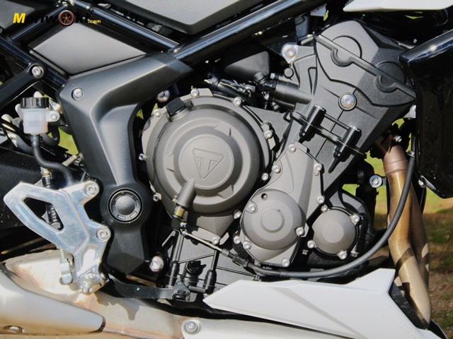 Triumph Tiger 660 Sport a fondo motor Triumph Tiger 660 Sport a fondo motor