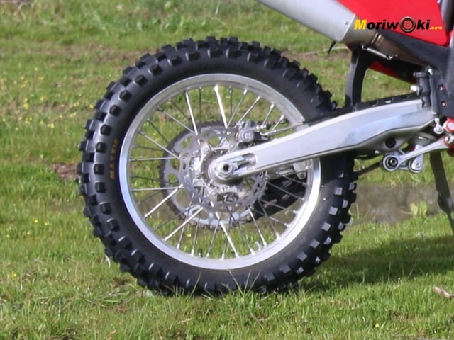 Gas Gas EC 450 F Prueba a fondo rueda trasera