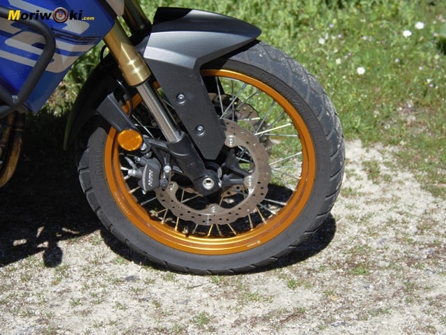 Voge 525DSX Prueba a fondo freno Voge 525DSX Prueba a fondo freno