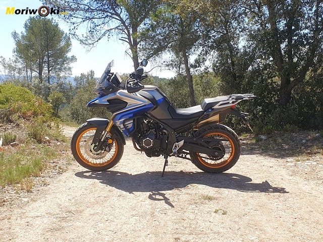Voge 525DSX Prueba a fondo izquierda Voge 525DSX Prueba a fondo izquierda