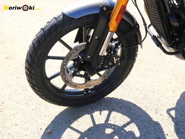 Prueba Triumph Scrambler 400 X disco dos Prueba Triumph Scrambler 400 X disco dos