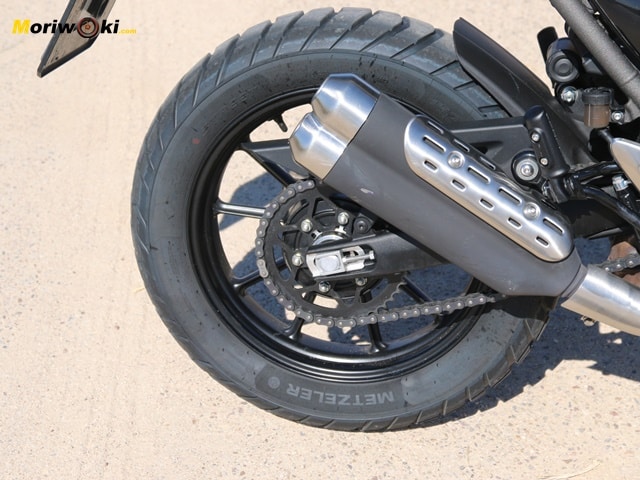 Prueba Triumph Scrambler 400 X escape Prueba Triumph Scrambler 400 X escape