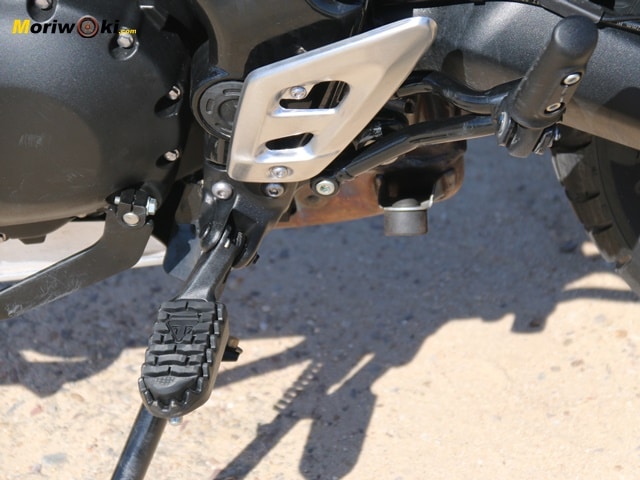 Prueba Triumph Scrambler 400 X estribera Prueba Triumph Scrambler 400 X estribera