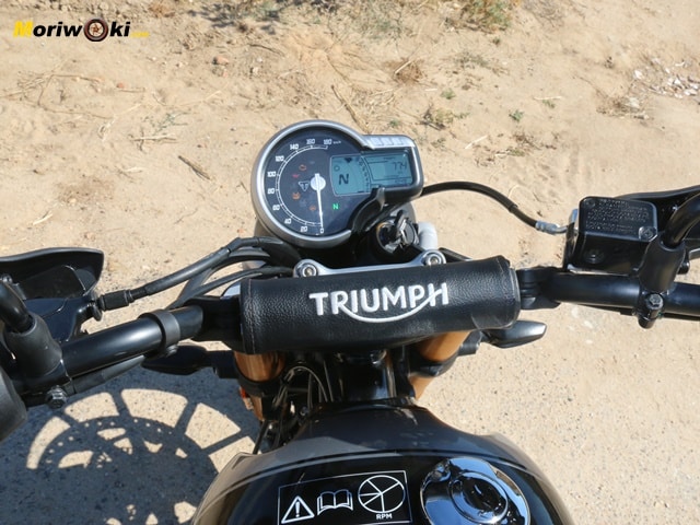 Prueba Triumph Scrambler 400 X morcilla Prueba Triumph Scrambler 400 X morcilla