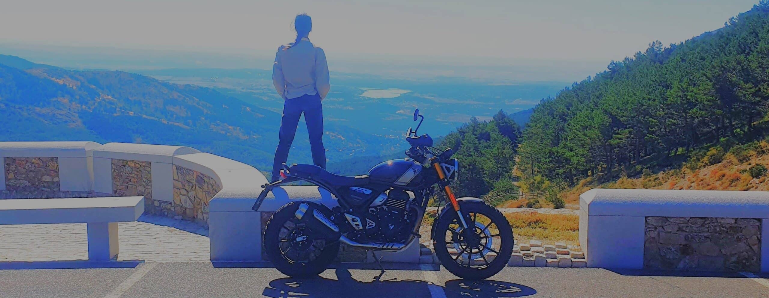 Prueba Triumph Scrambler 400 X