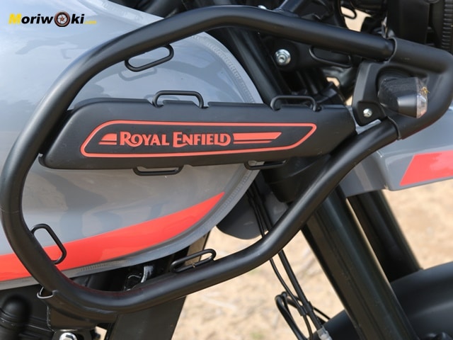 Prueba Royal Enfield Himalayan 450 Defensas Prueba Royal Enfield Himalayan 450 Defensas