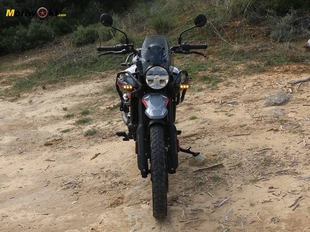 Prueba Royal Enfield Himalayan 450 Frente Prueba Royal Enfield Himalayan 450 Frente