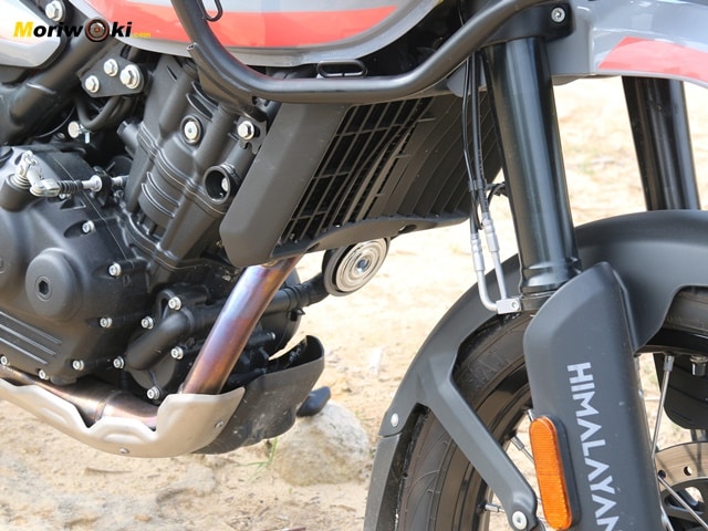 Prueba Royal Enfield Himalayan 450 Horquilla Prueba Royal Enfield Himalayan 450 Horquilla