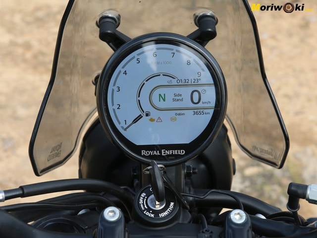 Prueba Royal Enfield Himalayan 450 Reloj Prueba Royal Enfield Himalayan 450 Reloj
